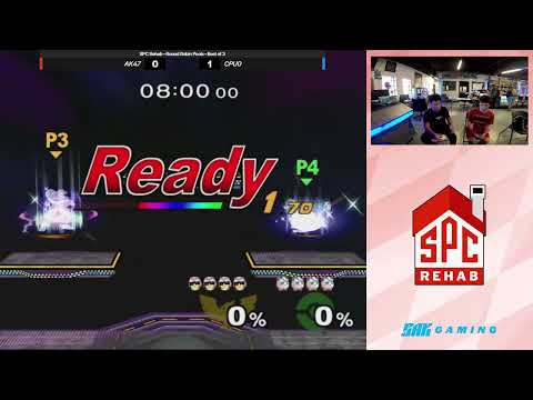 SPC Rehab 3 Pools - AK47 (Captain Falcon) vs. CPU0 (Jigglypuff)