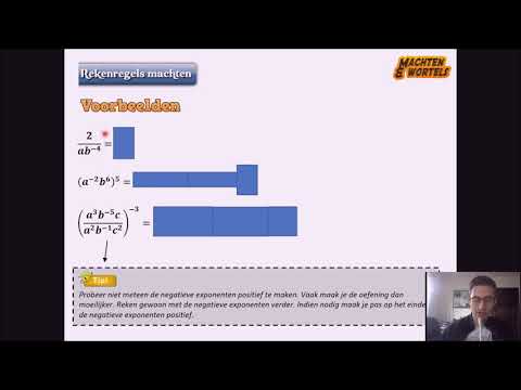 (3) Machten & wortels: 1. Rekenregels machten (voorbeelden)