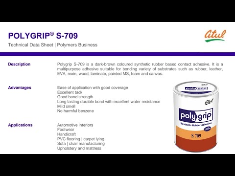 POLYGRIP HR CLEAR