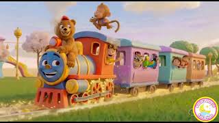 आओ बच्चों ट्रेन चलाएँ 🚂 | Magical Train Song for Kids