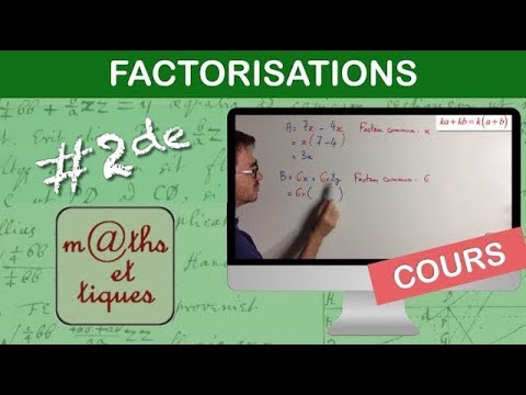 LE COURS : Factorisations - Seconde