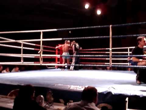 Keven Stusick Titelkampf um die Deutschemeisterschaft 3 Runde Technisches K.O K1 (Kickboxen)