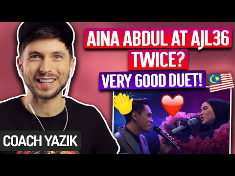 YAZIK reacts to NAFAS CINTA - Khai Bahar & Aina Abdul | AJL36