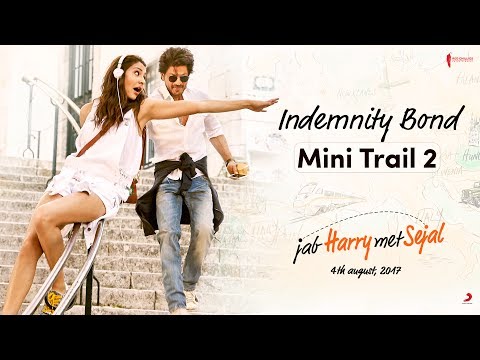 Jab Harry Met Sejal (Teaser 'Indemnity Bond')