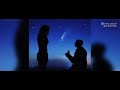 Man uses comet as backdrop for proposal