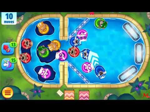 Talking Tom Pool Level 489 - Walkthrough