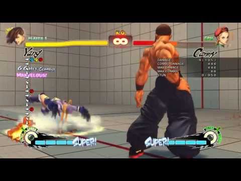 SSF4 AE 2012 Yang Combo - 66 hits