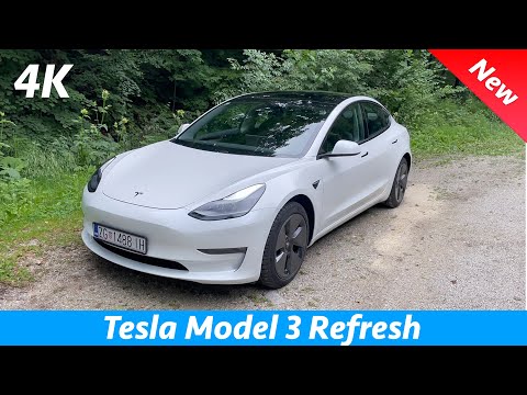 Tesla Model 3 2021 Refresh - FIRST detail look in 4K | Exterior - Interior (Visual Review)