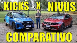 Comparativo: Nissan Kicks x Volkswagen Nivus