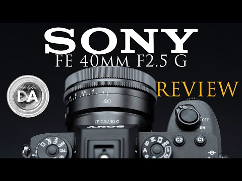 External Review Video kQHcI-csh00 for Sony FE 40mm F2.5 G Full-Frame Lens (2021)