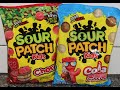 Sour Patch Kids Soft Chewy Candy Cherry Cola Bubbles Review