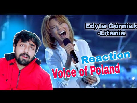 INDIAN Reacts To Edyta Górniak - „Litania" - Live - The Voice of Poland III REACTION