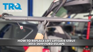 How to Replace Left Liftgate Strut 2013-2019 Ford Escape