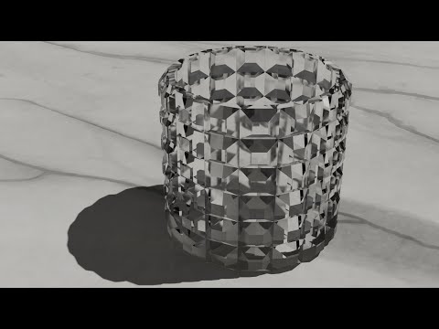 Geo Node Glass Experimentation