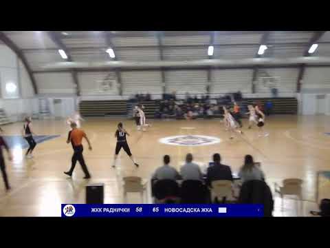 Kup Srbije 1/4 finala / ŽKK Radnički - Novosadska ŽKA / 11.01.2020.