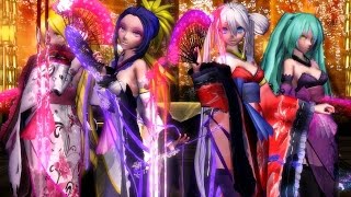 Download lagu [MMD] TDA Kimono Girls - Cyber China @ I love you mp3