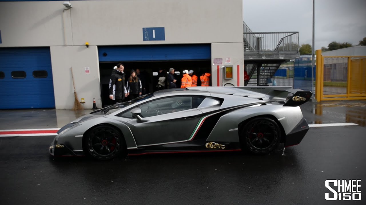 Lamborghini Veneno - Revs and Exclusive Track Footage