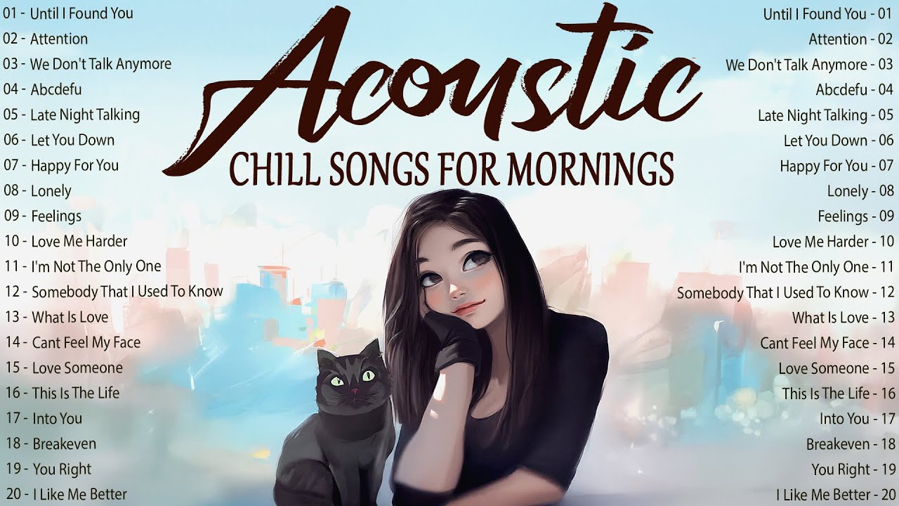 Chill Acoustic Songs with Lyrics 2025 🌿 Music 2025 New Songs for Quiet Mornings