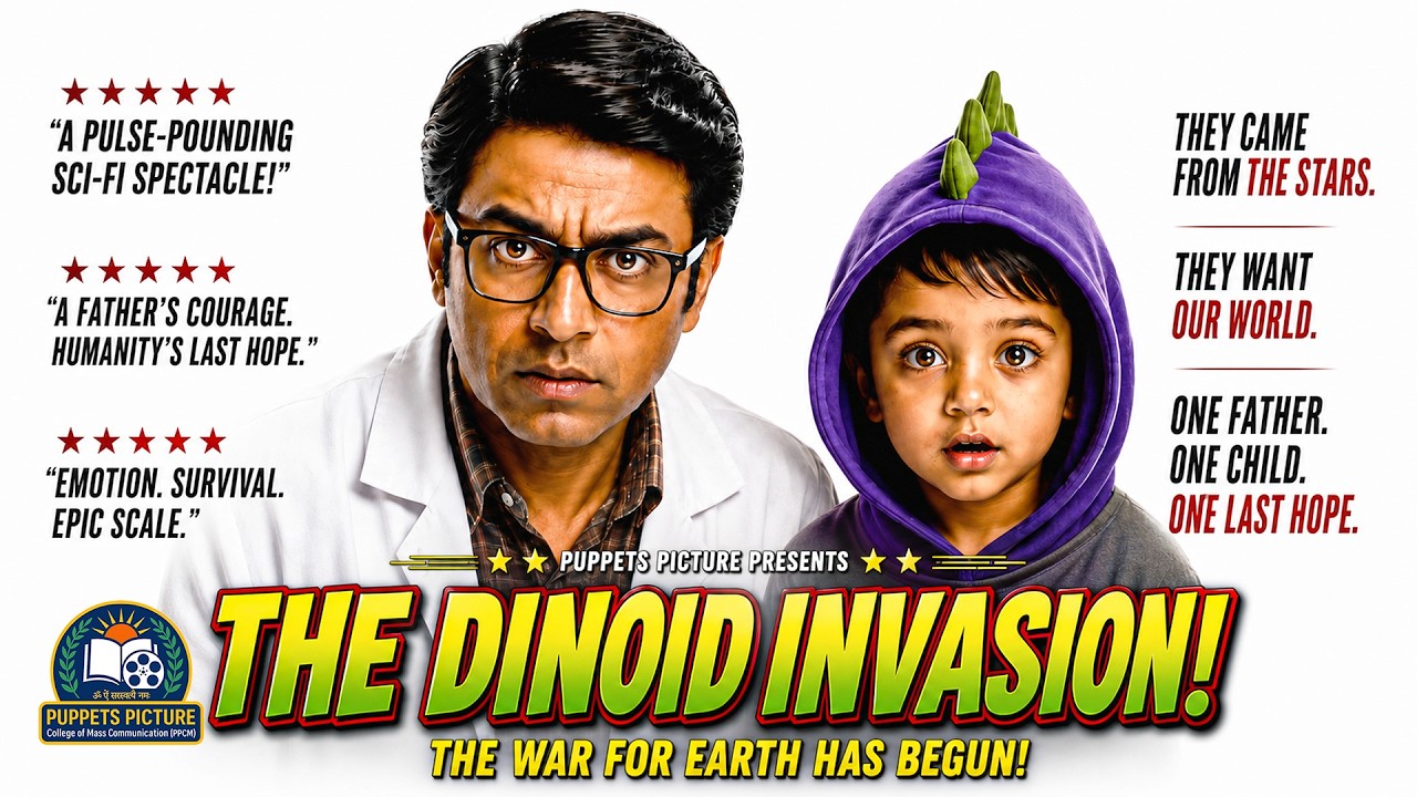 The Dinoid Invasion! | AI Sci-Fi Short Film | Made by Puppets Picture  #aishortfilm #puppetspicture