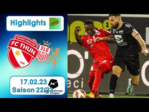 Highlights: FC Thun vs FC Stade - Lausanne - Ouchy (17.02.2023)