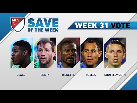 Top 5 MLS Saves | Save of the Week (Wk 31)
