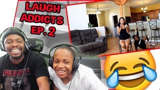 Laugh Addicts Ep.2 - MAV3RIQ Fam Try Not To Laugh Compilation