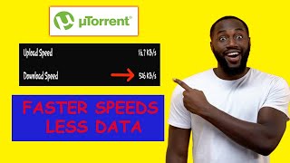 How to speed up utorrent downloads on android and use less data.