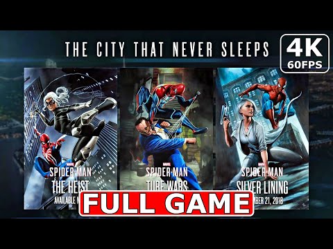 SPIDER-MAN REMASTERED ALL DLC Gameplay Walkthrough FULL GAME [4K 60FPS ] - No Commentary