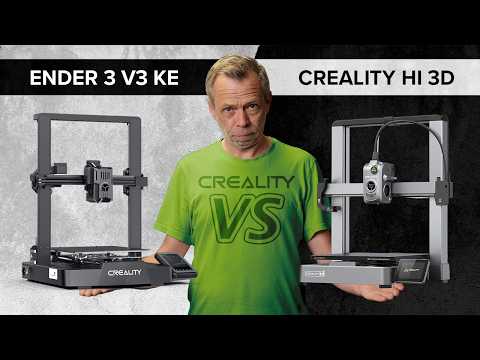 Creality Hi vs Ender 3 V3 KE - Battle Of The Beginners!