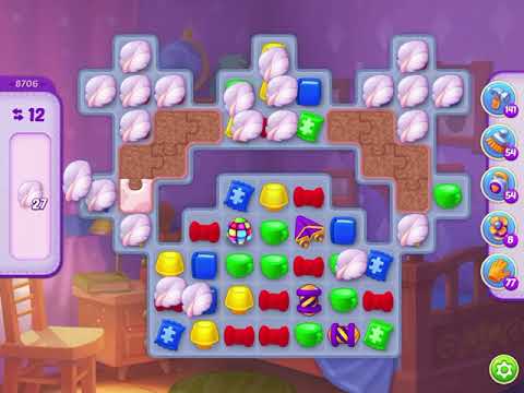 Homescapes level 8706 hard