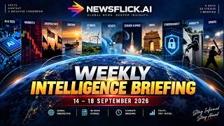 Weekly Intelligence Briefing | AI, Markets, Cybersecurity, India & Global News | Sep 14–18, 2026