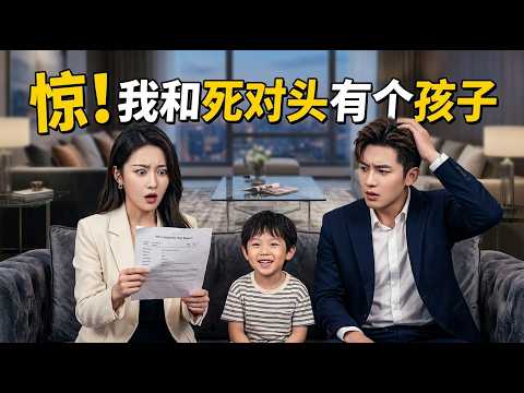 完结【上】《惊！我和死对头有个孩子》我连男人的手都没牵过，却莫名其妙冒出一个5岁的亲生儿子！更离谱的是，孩子他爸竟然是最不可能跟我生孩子的死对头！#一口气看完 #小说
