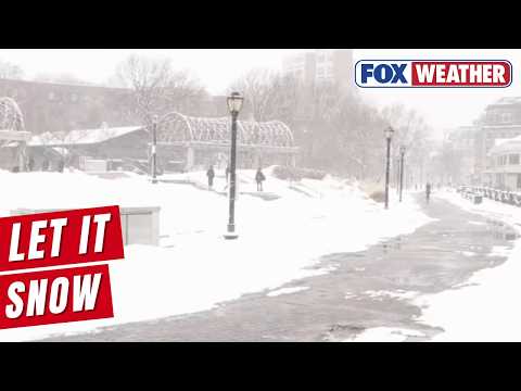 Snowstorm Slams Massachusetts As Extreme Cold Temperatures Hit The Northeast