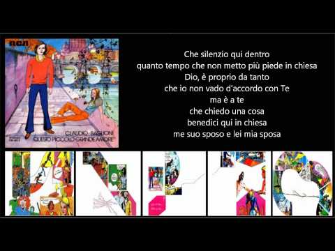 CLAUDIO BAGLIONI - Quel giorno