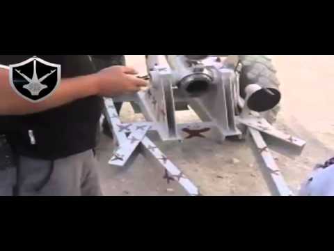 تجهيز مدفع 140 من قبل جبهة فتح العاصمة لضرب رحبة الدبابات في العباس في مدينة دمشق