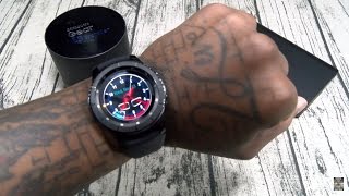 Samsung Gear S3 Frontier Unboxing and First Impres