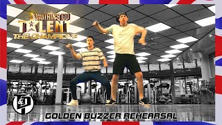 Golden Buzzer Rehearsal | BGT: The Champions | Twist and Pulse