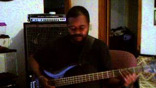 Andre plays bass line to &quot;SHOW ME YOUR GRACE&quot; by SHARIFAH