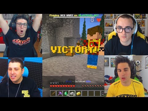 MINECRAFT MINIGAMES: TOTAL DOMINATION WITH THE MATES!! [4 FACECAM]