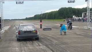 preview picture of video 'ACAB 2012 Allstedt - Polo Ben Rauch vs GSX-R 1000RR'