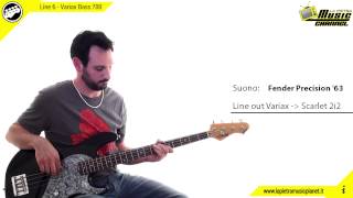 Line 6 Variax Bass 700 - La Pietra Music Channel