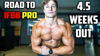 LOCKED IN!!🔒 | 4.5 Weeks Out | Road to IFBB Pro