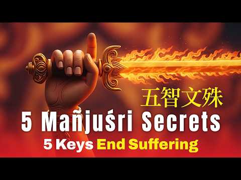 5 Mañjuśri Secrets End the 5 Types of Suffering with 5 Wisdoms : Which Mañjuśri Are You?