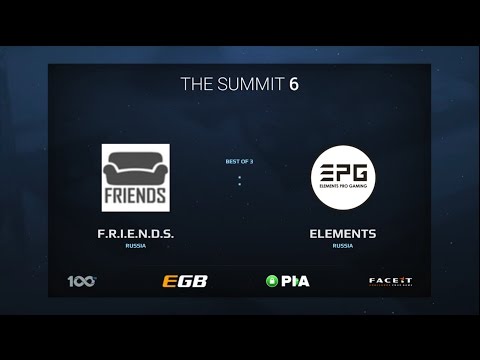 F.R.I.E.N.D.S. vs Elements Pro Gaming, Game 1, The Summit 6 Qualifiers, Europe