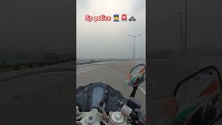 Sp police 👮🚓🚨#bikeriding #automobile #cherry boy#rider