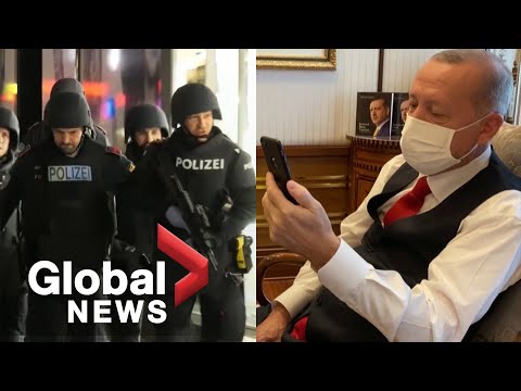 Vienna shooting: Turkey praises 2 "heroes" who helped victims during attack