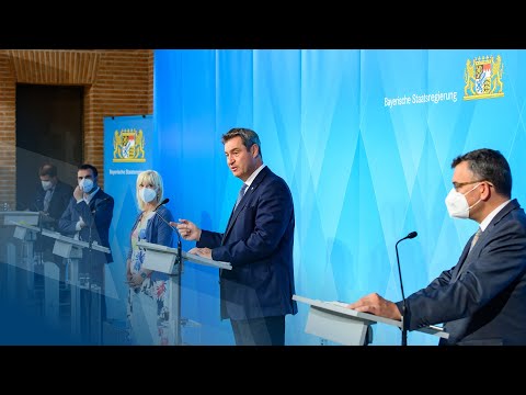 Video in Gebärdensprache: Pressekonferenz zur Corona-Pandemie (13. Juli 2021) - Bayern