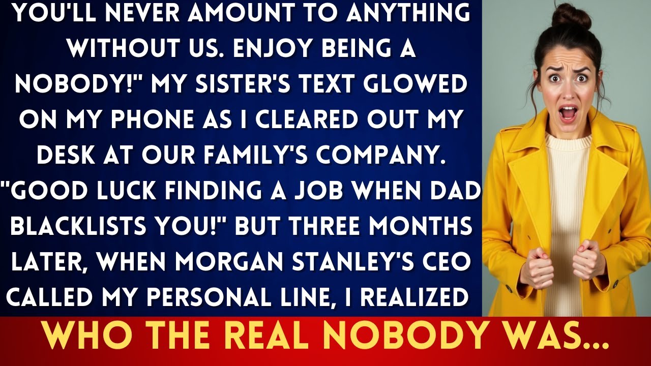 You’ll Never Succeed Without Us My Sister Said Now I Run the Most Respected Division on Wall Stre...