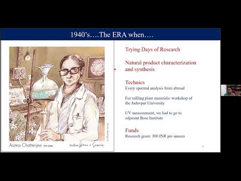 A Nature-loving Natural Product Chemist: Prof. Asima Chatterjee | Prof. Sivapriya Kirubakaran