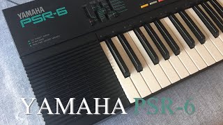 Video thumbnail for Yamaha PSR-6 Overview by Nonsonic